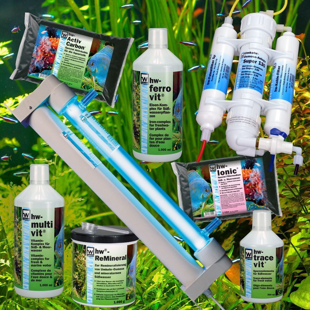 Übersicht der hw® Süßwasseraquaristik Übersicht der hw® Süßwasseraquaristik